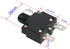 5 Amps Thermal Circuit Breakers Push Button Manual Reset Overload Protector Switch 5A 125/250V AC 32V DC 2Pin 10Pcs...