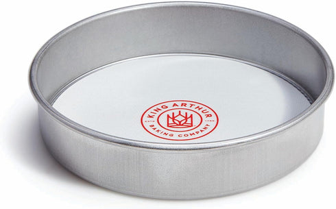 King Arthur Baking Company Round Cake Pan Liners, Reusable Nonstick European-Grade Silicone, 9-Inch, Set of 2...