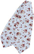 Dan Smith Light Blue,Burgundy,Rosy Brown Long-Self Ascot Tie For Mens 53" Big And Tall Long-Self Cravat Necktie Pocket-Square Set Blue 100% Pure C...