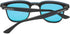 DUBERY Rimless Flat Sunglasses for Men Women Trendy One Piece Eyeglasses UV400 Protection,Black/Red...