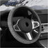 15 Inch Car Steering Wheel Cover, Winter Warm Plush Fluffy Non-Slip Automotive Steering Wheel Protector for Man Woman, Vehicle Interior Accessorie...