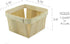 Cornucopia Brands Quart Wooden Berry Baskets (8-Pack); 5.75-Inch Square Vented Wood Boxes for Fruit Picking, Easter or Arts & Crafts...