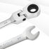 B4B BANG 4 BUCK 3/4 Wrench, Flex-Head Ratcheting Combination Wrench Industrial Grade 72 Teeth 12 Point Ratchet Box Ended and Open End Spanner Tool...