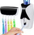WAYCOM Dust-Proof Toothpaste Dispenser Toothpaste Squeezer Kit (Black)...