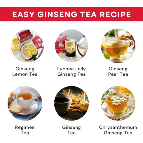 Baumann Premium American Ginseng Tea Bags (20 Tea Bags) - Authentic Panax Wisconsin Grown Panax Ginseng Herbal Tea - Healthy Green Tea with Antiox...