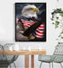 BOMUVI Paint by Numbers for Adults Beginner Paint by Numbers for Adults Eagle Paint by Number Kits Acrylic Painting Ameriacan Flag Paint by Number...