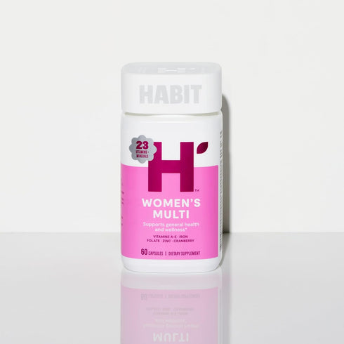 HABIT Womens Multi Supplement (60 Capsules) - New Look, Supports General Health & Wellness, 23 Essential Vitamins and Minerals, Fruit extracts, Fo...