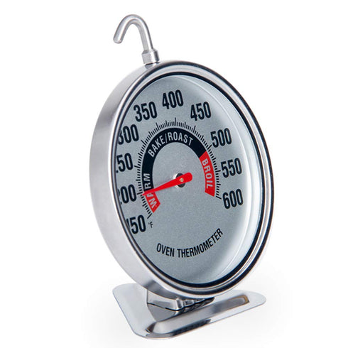 Oven Thermometer 150?-600? Large 3 Inch Dial Stainless Steel Oven Grill Thermometer for Gas & Electric Oven,Grill Cooking,Stand or Hang,Accurate O...
