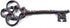 NADOBA Iron Decorative Skeleton Key...