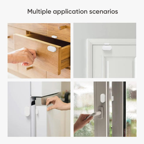 JCHENG Door Window Sensor for TUYA Zigbee Gateway Exclusively - Remote Monitoring, Extended Battery Life, App Control, Smart Home Automation......