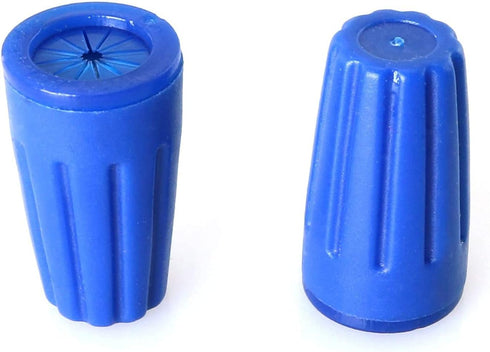 Waterproof Wire Connector 10PCS Blue Waterproof Weatherproof Twist-On Grease Caps Outdoor Electrical Wire Nuts...