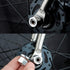 6pcs Bike Wheel Hub Nut Bike Flanged Axle Nut 3 Sizes M8/3/8"/M10 for Front and Rear Bike Wheel Mountain Bike and Kids Bike...