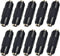 10PCS DC Power Connector Adapter 12V 5.5mm x 2.1mm, 12/24V Female to Female Power Jack Socket for Led Strip CCTV Security Camera Cable Wire Ends P...