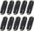 10PCS DC Power Connector Adapter 12V 5.5mm x 2.1mm, 12/24V Female to Female Power Jack Socket for Led Strip CCTV Security Camera Cable Wire Ends P...