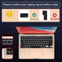 Silicone Keyboard Cover Skin for MacBook Air 13.3 inch A2337 M1 Released in Nov. 2020 US Layout Ultra Thin Protector Cover Skin NOT for 13.6" M4 M...