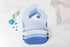 Baby Silicone Bibs Set Of 3 | Muted Blue | Infant Toddler Feeding | Waterproof, Durable, Adjustable...