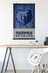 Trends International NBA Memphis Grizzlies - Logo 18 Wall Poster, 22.375" x 34", Premium Poster & Clip Bundle...