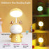 Cartoon Led Desk Lamp Learning Folding Rechargeable Eye Protection Student Children Fun Cute Reading Night Light Bedside Gradient...