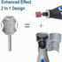 Diamond Dog Nail Grinder for Dremel - Dog Nail Grinder Attachment Bits for Large Medium and Small Dogs Cats Animals Nail Trimming (C...