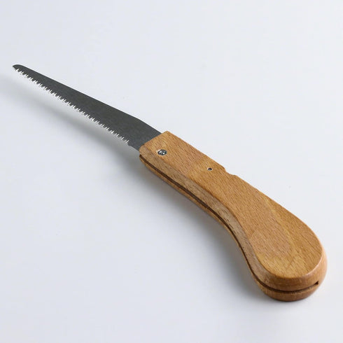 Wazakura Small Japanese Garden Folding Hand Saw 3.94in (100mm) for Woodworking and Bonsai, Mini Tree Pruning Saw Tool, Portable Knife Tool for Dry...