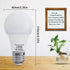 LUXON Radar Motion Sensor Light Bulbs,Dusk to Dawn LED Bulbs 5W 6000K Cool White,A19 E26 Base Night Lights Auto On/Off for Indoor Outdoor Basement...