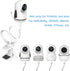 Baby Monitor Mount Universal Baby Monitor Mount Works for HB6550/ HB65/ ...(White)...