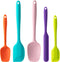 Silicone Spatula Set, 5 Piece Food Grade Rubber Spatulas for Baking, Cooking, and Mixing High Heat Resistant Non Stick Dishwasher Safe BPA-Free (M...