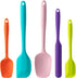 Silicone Spatula Set, 5 Piece Food Grade Rubber Spatulas for Baking, Cooking, and Mixing High Heat Resistant Non Stick Dishwasher Safe BPA-Free (M...