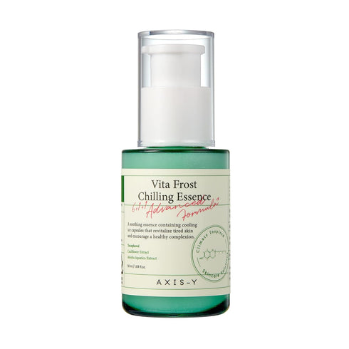 AXIS-Y Vita Frost Chilling Essence 50ml / 1.69 fl.oz | Soothing Essence | Irritated Skin | Korean Skincare | Cooling Skincare...