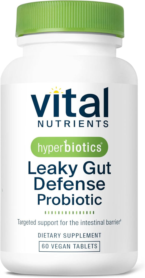 Hyperbiotics Vital Nutrients Leaky Gut Repair Supplement Probiotic | Science Backed Formula Strengthens Intestinal Barrier and Gut Health* | Reduc...