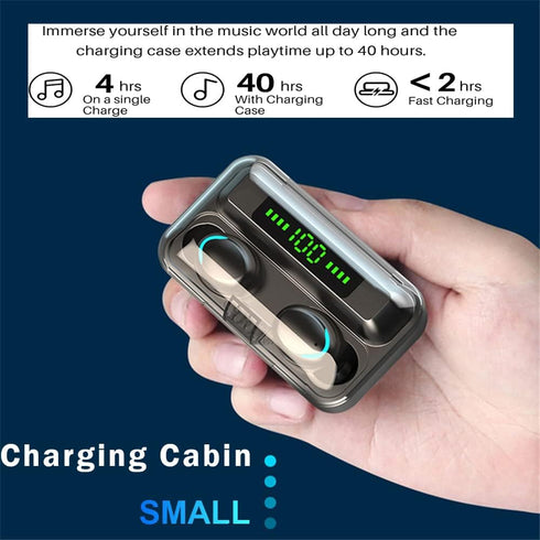Ear Buds Wireless Earbuds, Bluetooth 5.3 Headphones In Ear, Bluetooth Earphones with Built-in Microphone, Wireless Ear Buds, Bluetooth Earbuds wit...