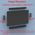 Satellite Speaker Mount, Compatible with Vizio, Sony, Klipsch, Panasonic, Samsung, and More, Fits Up to 9lbs, Black Powdercoated Steel, 15 Minute ...