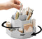 Pencil Pen Holder for Desk,9 Slots 360 Degree Rotating Desk Organizers,Desktop Storage Stationery Supplies Organizer, Cute Pencil Cup Pot For Offi...