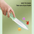 3 Pieces Ceramic Knives set, 4 inch Fruit Knife is Suitable for Most Vegetables, Fruits and Meats...
