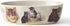 PetRageous 17006 Pet Derby Stoneware Dishwasher Safe Oval Cat Bowl 6.5-Inch Long 4-Inch Wide 2-Inch Tall Cats, 2-Cup Capacity, Off-White...