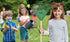 Superio Kids Rake with Hardwood Handle, Gardening and Lawn Care Tools for Kids, Sweep Leaves and Tidying Up The Garden, Plastic Tines and Heavy Du...