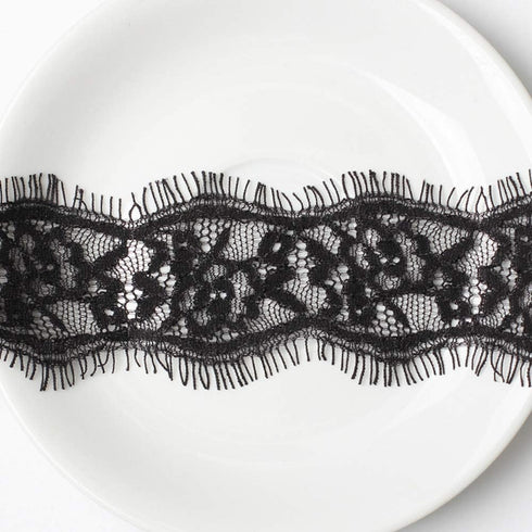 fxmimior Dainty Black and White Lace Punk Boho Choker Necklaces Minimalist Necklace Chain Jewelry for Women 2 Pcs...