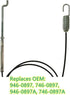 946-0897 746-0897 Auger Clutch Cable Replaces MTD 746-0897A 946-0897A fits MTD Craftsman Ryobi Troy-Bilt Yard Machines Bolens Yard Man 2-Stage Sno...