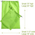 Smooth Trip Travel Laundry Bags with Odor-Blocking Barrier for Wet and Dirty Clothes - Set of 2 Foldable Compact Bags Fit in Luggage and Packs for...
