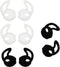 ALXCD Ear Gel for iPhone Earpods, Ear Buds Tips, 4 Pair Anti-Slip Soft Silicone Replacement Earbud Tips for Earphone of iPhone7 SE 6s iPhone 6s Pl...