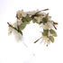 Rose Flower Headband Floral Crown Garland Halo (Ivory)...