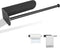 Kitchen Magnetic Stainless Steel Paper Towel Holder for Refrigerator, Grill, Toolbox (Magnetic-30cm-Black-B)...