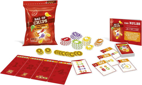 Blue Orange Games Bag of Chips Board Game - Family or Adult Party Strategy Board Game for 2 to 5 Players. Recommended for Ages 8 & Up....