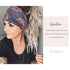 GORTIN Boho Leopard Knoted Turban Headband Stretch Twist Head Wraps Stripe Cloth Head Bands for Women and Girls 3 Pcs (Casual)...