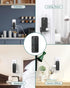 Surge Protector Outlet Extender - with Rotating Plug, 6 AC Multi Plug Outlet with 3 USB Ports, 1800J Wall Charger, 3-Sided Power Strip with Spaced...