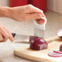 2Pcs Onion Holder Slicer, Stainless Steel Tomato Lemon Potato Vegetable Holder Slicer Cutter Tool for Kitchen Worker Slicing...