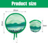 4 Styles Landscape Round Foldable Hand Fan Japanese Foldable Fan Style Handheld Foldable Compact Cooling Fans,Round Folding Fan for Outdoor Games,...