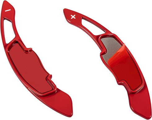 Red Sports Aluminum Steering Wheel Paddle Shifter Extension Cover trim interior Accessories for Honda Accord Civic Insight CR-V...