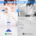 Thick Glass Graduated Cylinder Measuring Liquid Lab Cylinders with Anti-Falling Plastic Base and Bumper Guards and Glass Dropper (Glass, 250ML)...