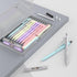 Nicpro 10 Pack 0.7 mm Mechanical Pencil Bulk Set with Case, Cute Candy Pastel Art Drafting Pencils 0.7mm with 10 Tube HB Lead Refills, Eraser for ...